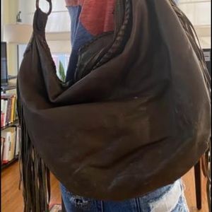 Patricia Nash genuine leather shoulder bag.